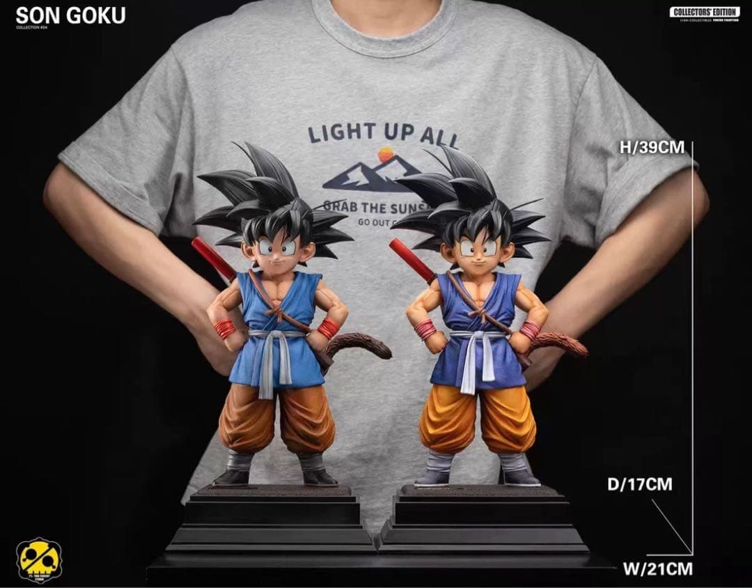 ドラゴンボール 孫悟空 ガレキ ガレージキット スタチューX①④⑦
