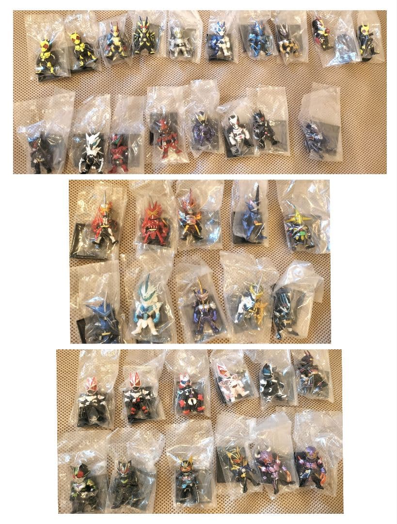 仮面ライダーコンバージ　ゼロワン　セイバー　ギーツ　40体セット