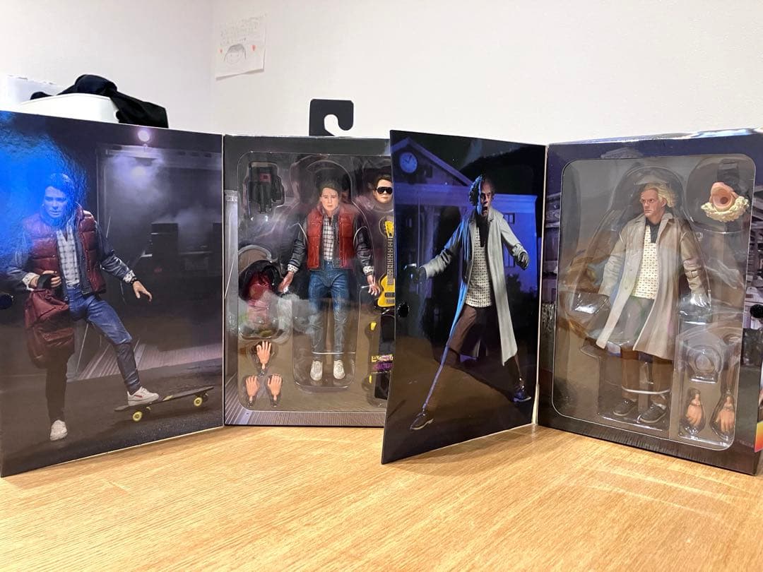 最終価格NECAバックトゥザフューチャー　Marty&Docbrown