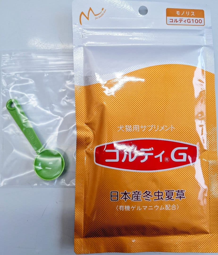 モノリス コルディG 犬用サプリメント 100g スプーン付属
