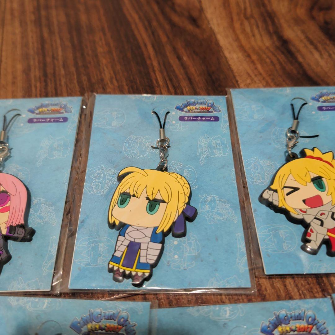 FGO ラバーチャーム まとめ売り Fes 2017 リヨ絵