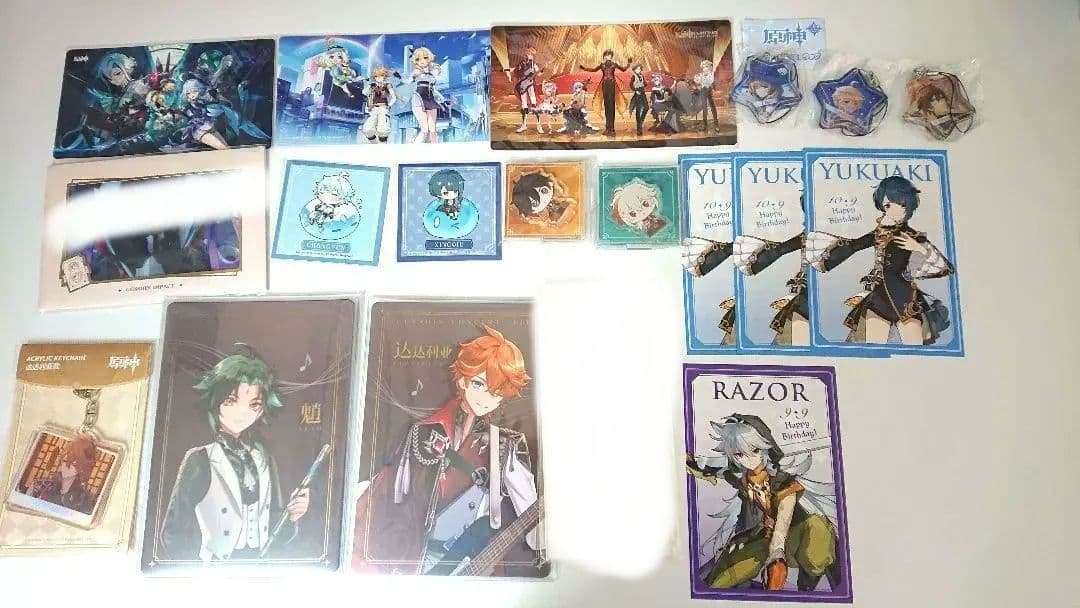 原神 まとめ売り GiGO アクスタ スイパラ 缶バッジ クリアファイル