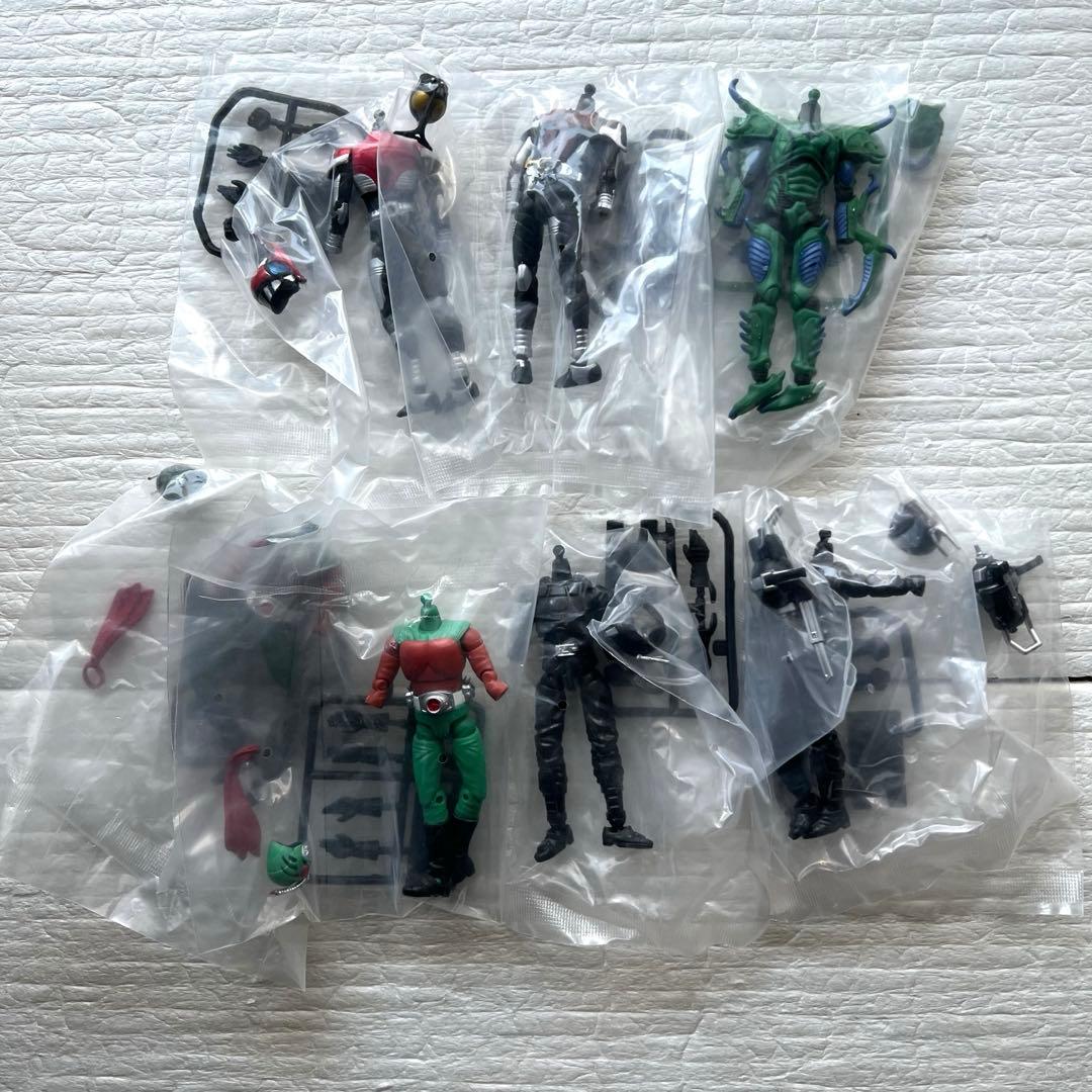 SHODO仮面ライダー5　7種セット