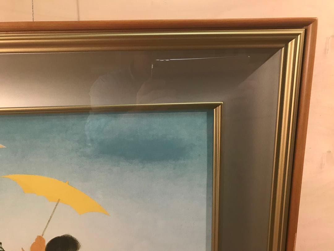 小倉遊亀　「径」　リトグラフ＋シルクスクリーン　落款・作品証明シール有り