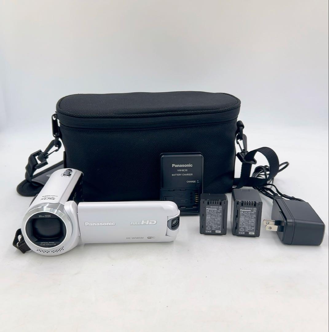 9B42 Panasonic HC-W585M ハイビジョンビデオカメラ 動作品