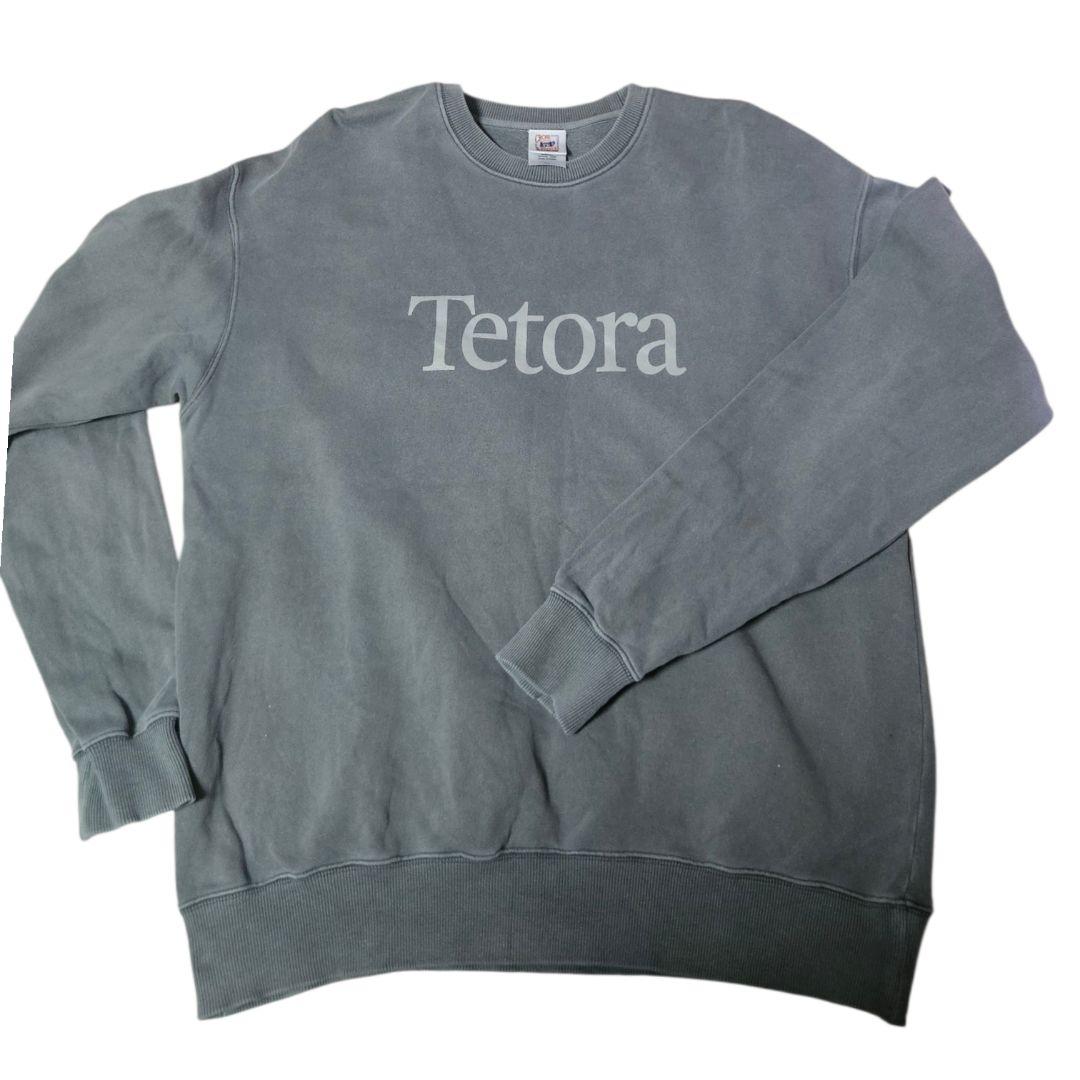 完売品 Tetora スウェットシャツ XL グレー