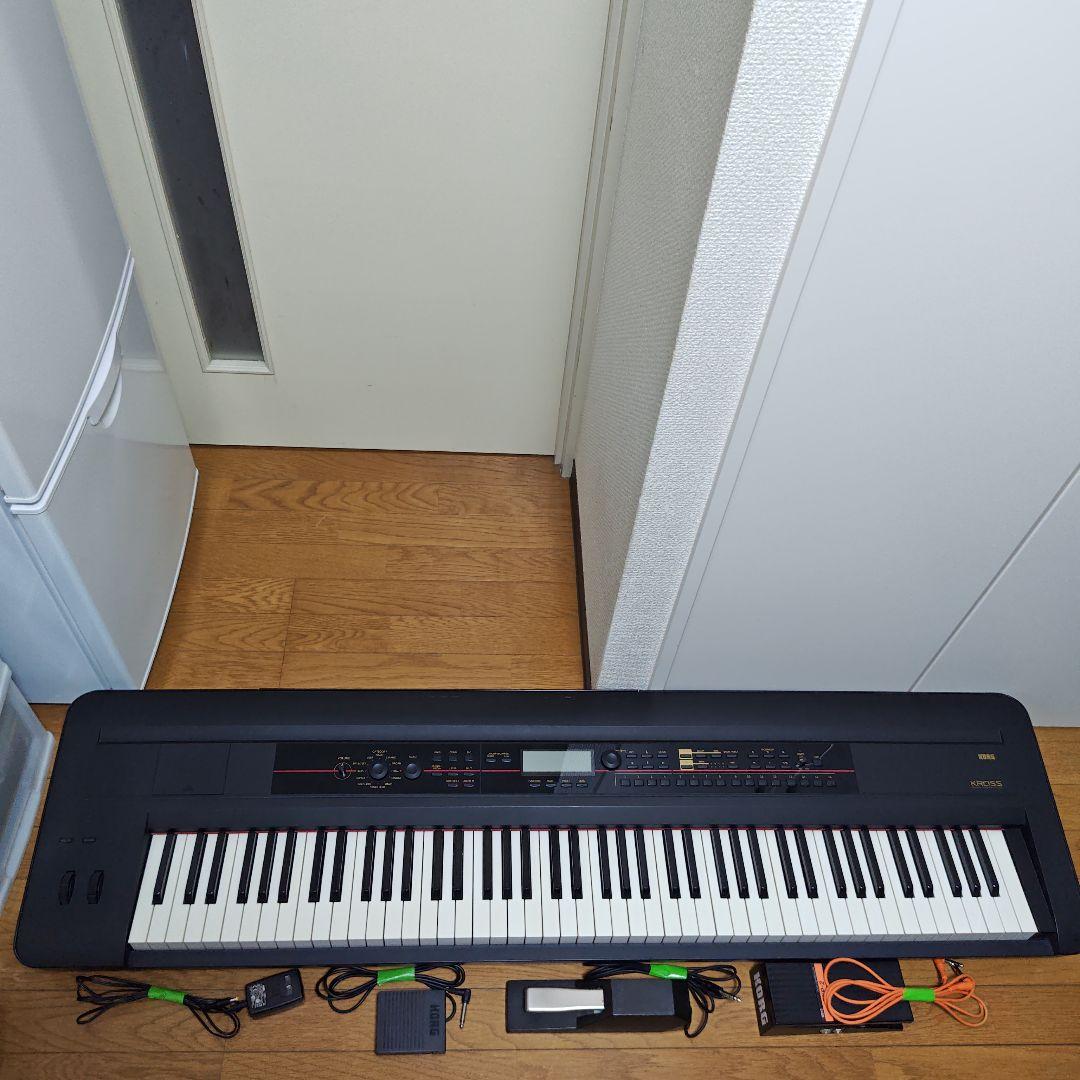 【完動品】KORG KROSS-88 シンセサイザー　キーボード　付属品フル