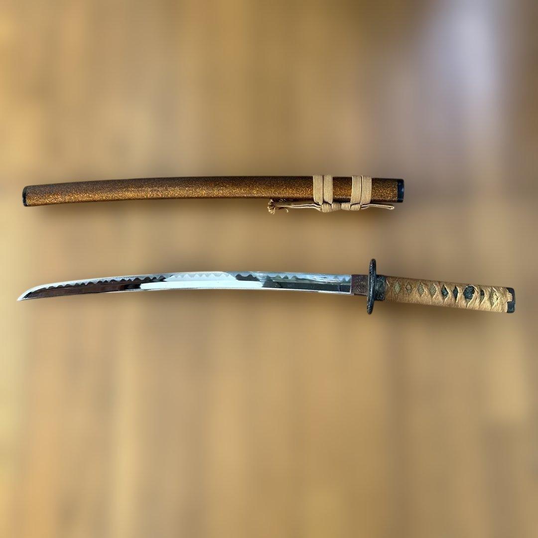 模造刀 太刀 日本刀 武具 観賞用/ 現状渡し　全長約70cm 自宅保管の中古品