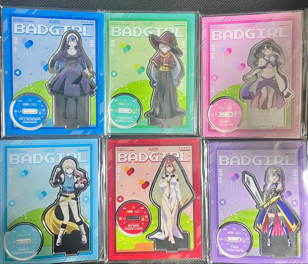 ばっどがーる　極悪らぐなろく　アクリルスタンド