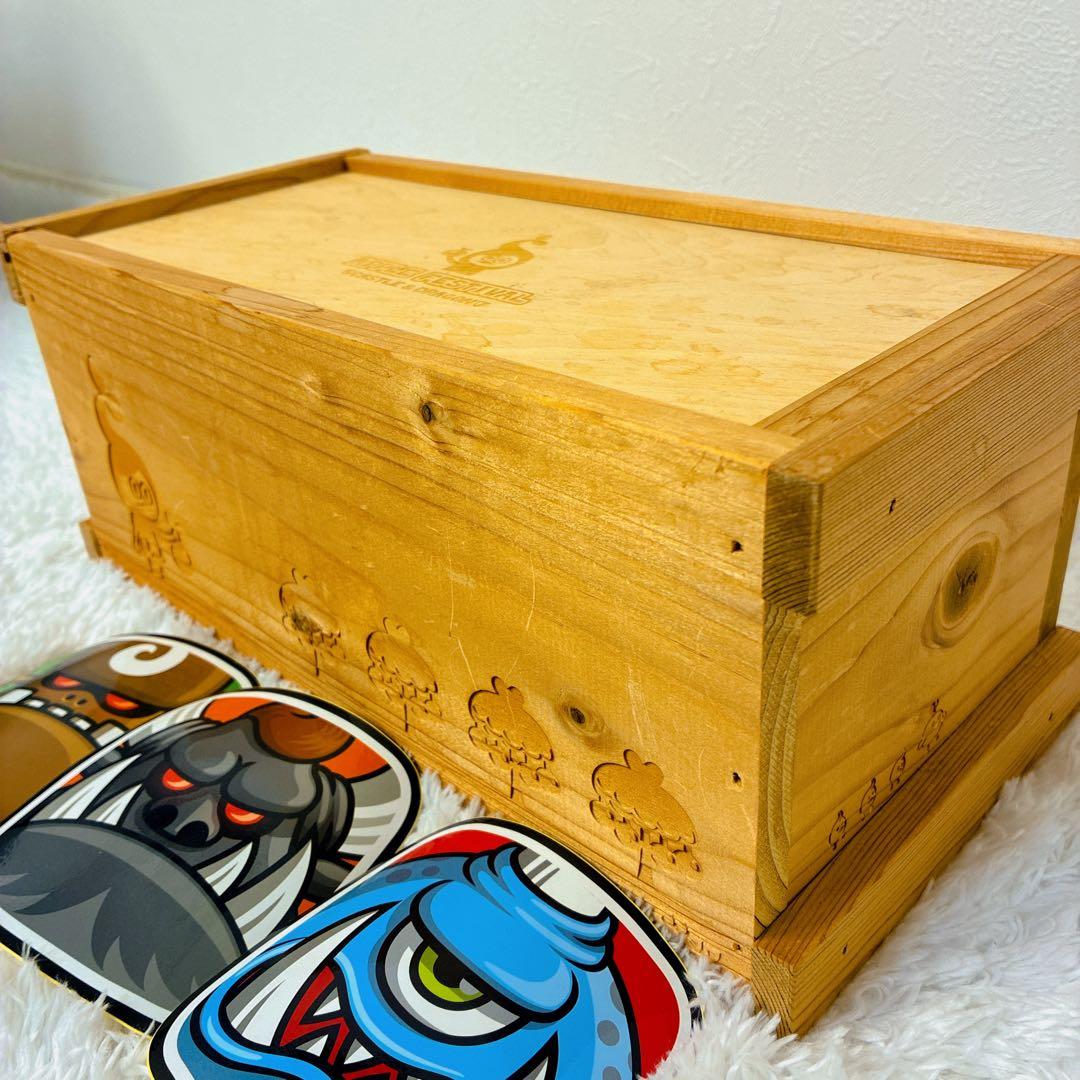 【超希少】城とドラゴン 非売品 木製ボックス ステッカー付き アプリ ゲーム