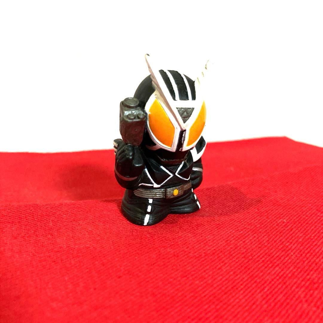 仮面ライダーデルタ 三原 北崎 フィギュア 当時物 SHF 真骨彫 希少 白黒