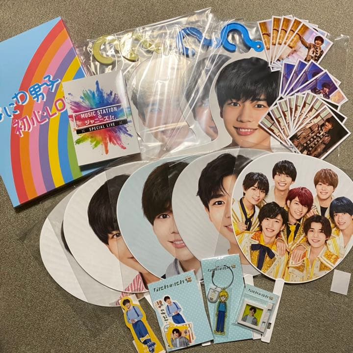 なにわ男子 長尾謙杜 エロハン うちわ なにわのにわ 初心LOVE