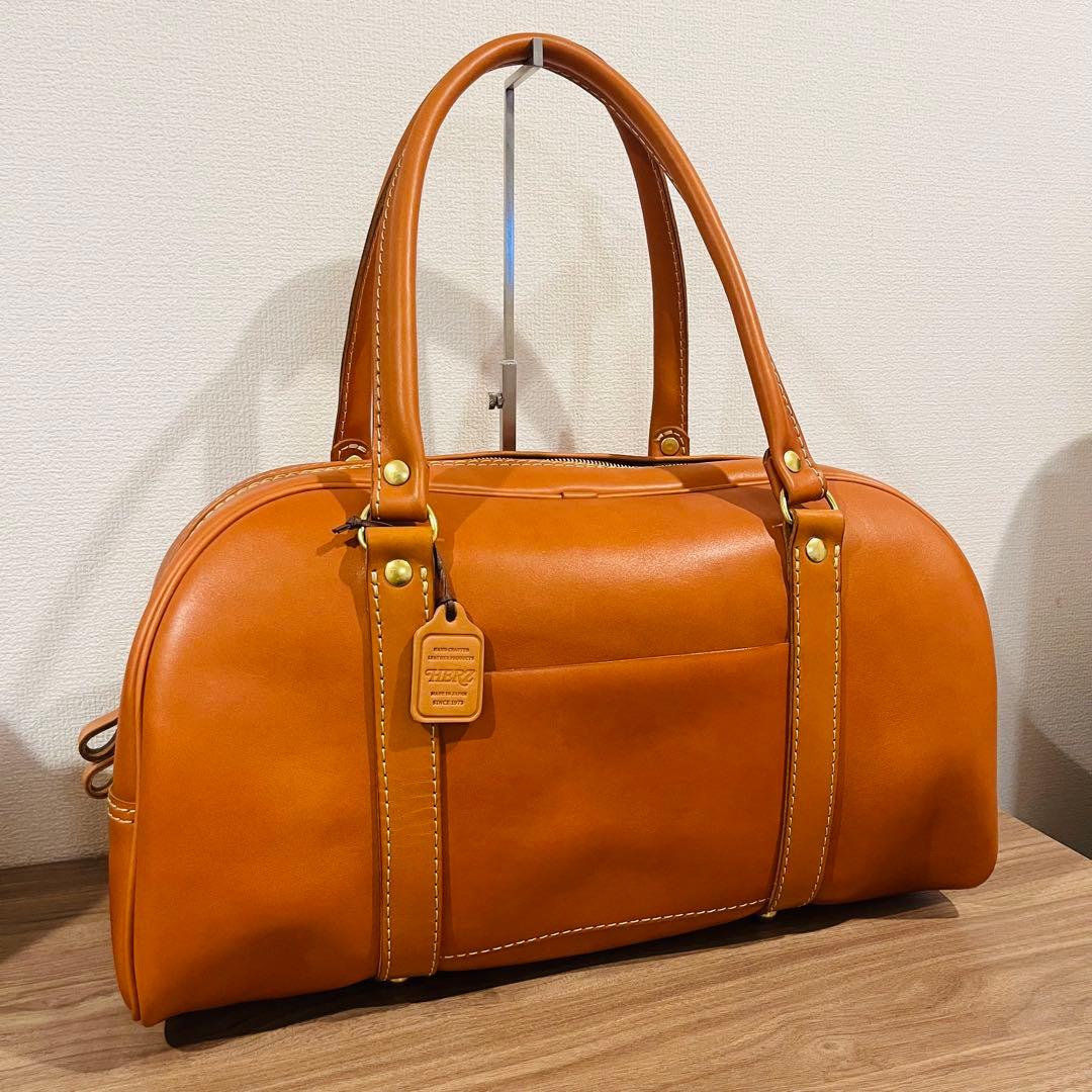 【極美品】HERZ カジュアルボストンバッグ V-139 Mサイズ