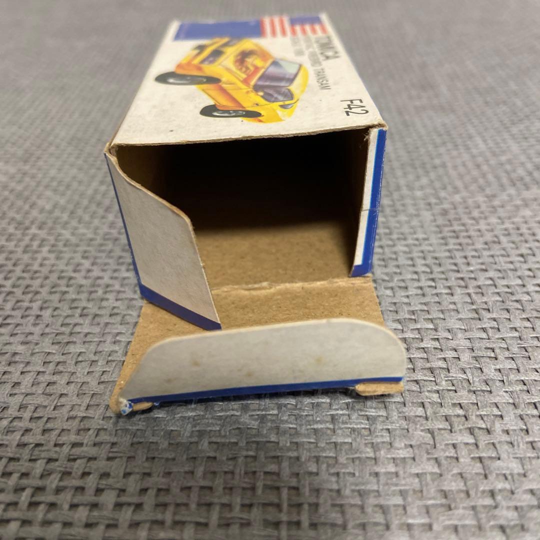 トミカ 日本製 ポンティアック ファイアーバード トランザム 青箱 外国車