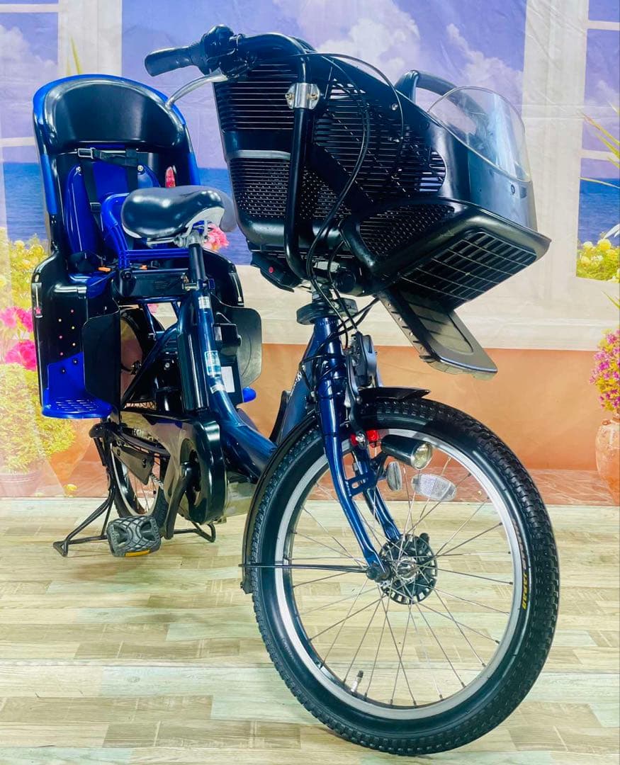 ヤマハパスキス⭐️人気モデル！子供乗せ電動アシスト自転車Y3082