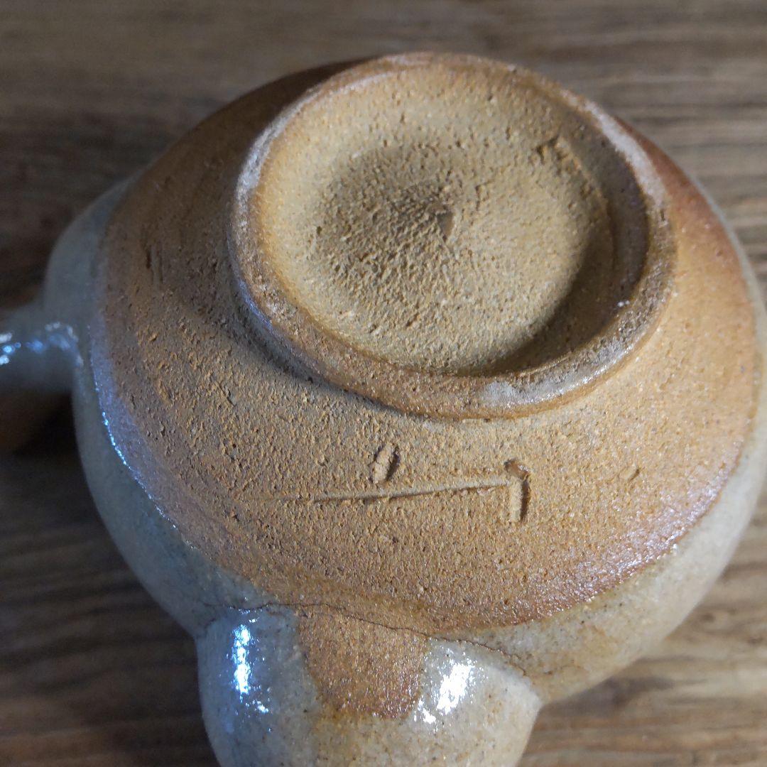 絵唐津、煎茶セット　デッドストック