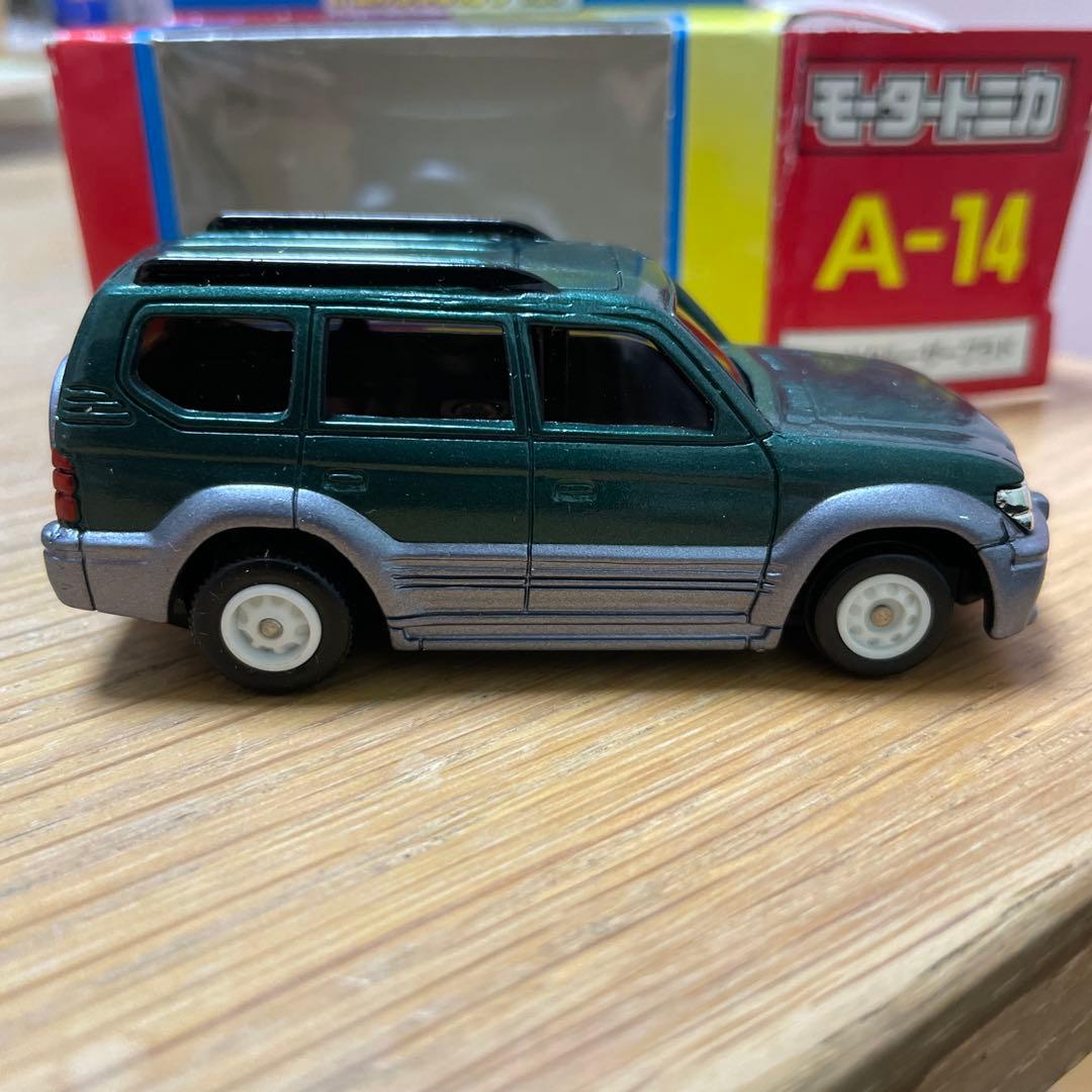 トミカ ランドクルーザー プラド モータートミカ 希少 タカラ トミー 美品