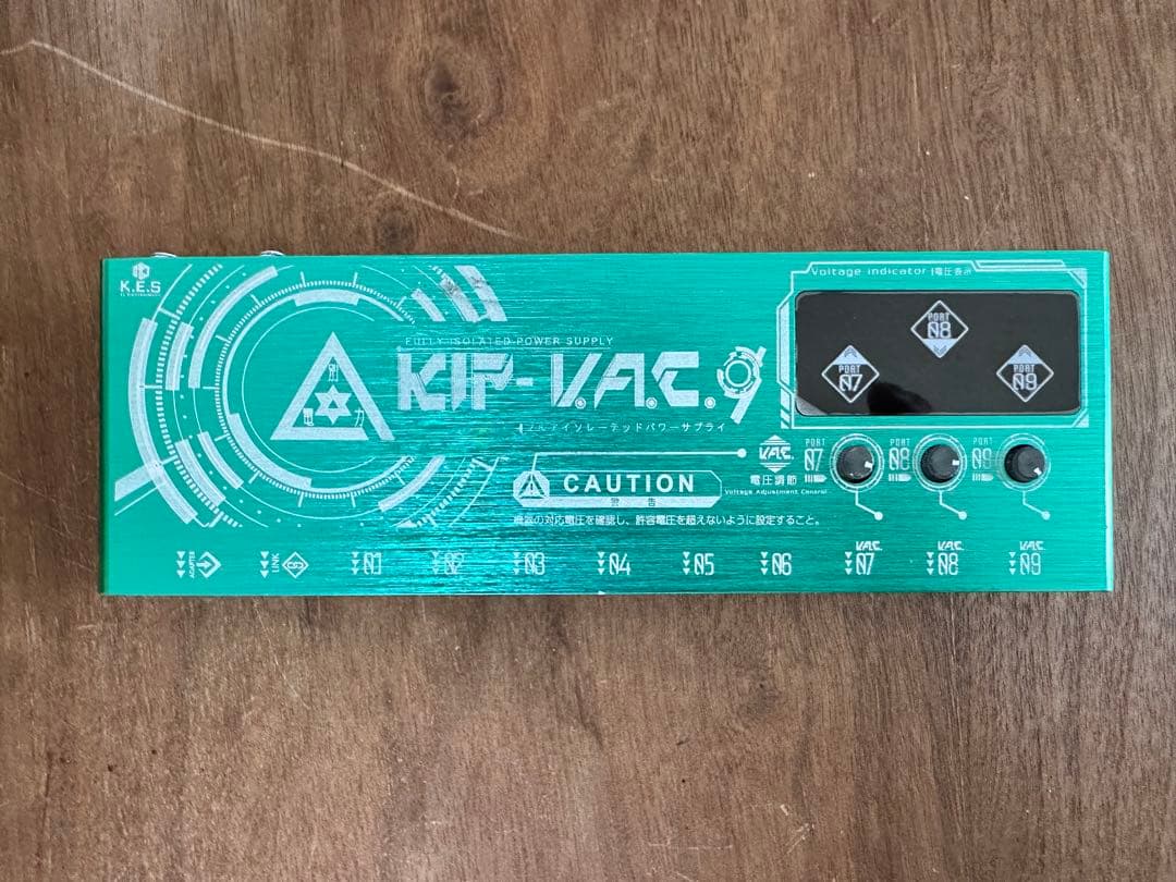 K.E.S　KIP-VAC DC 9Vパワーサプライ