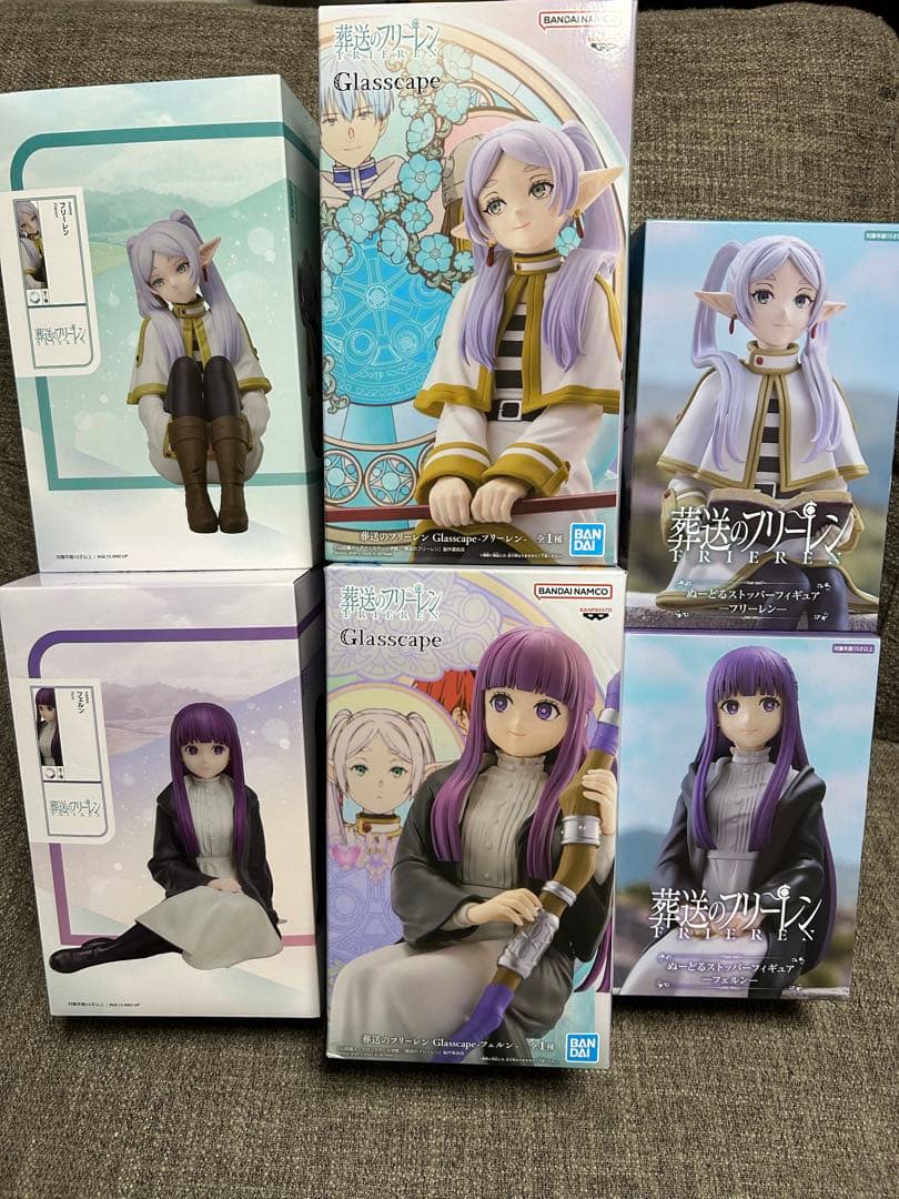 葬送のフリーレン　ぬーどるストッパー　フリーレン3 フェルン3 フィギュア6体