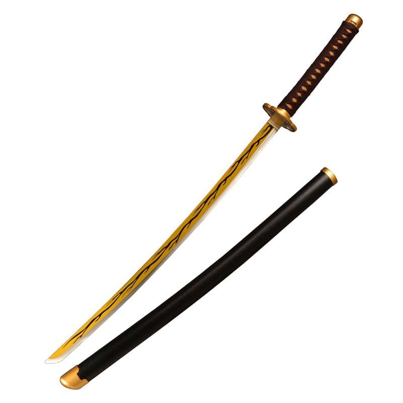 金色の刃と黒い鞘の刀 獪岳