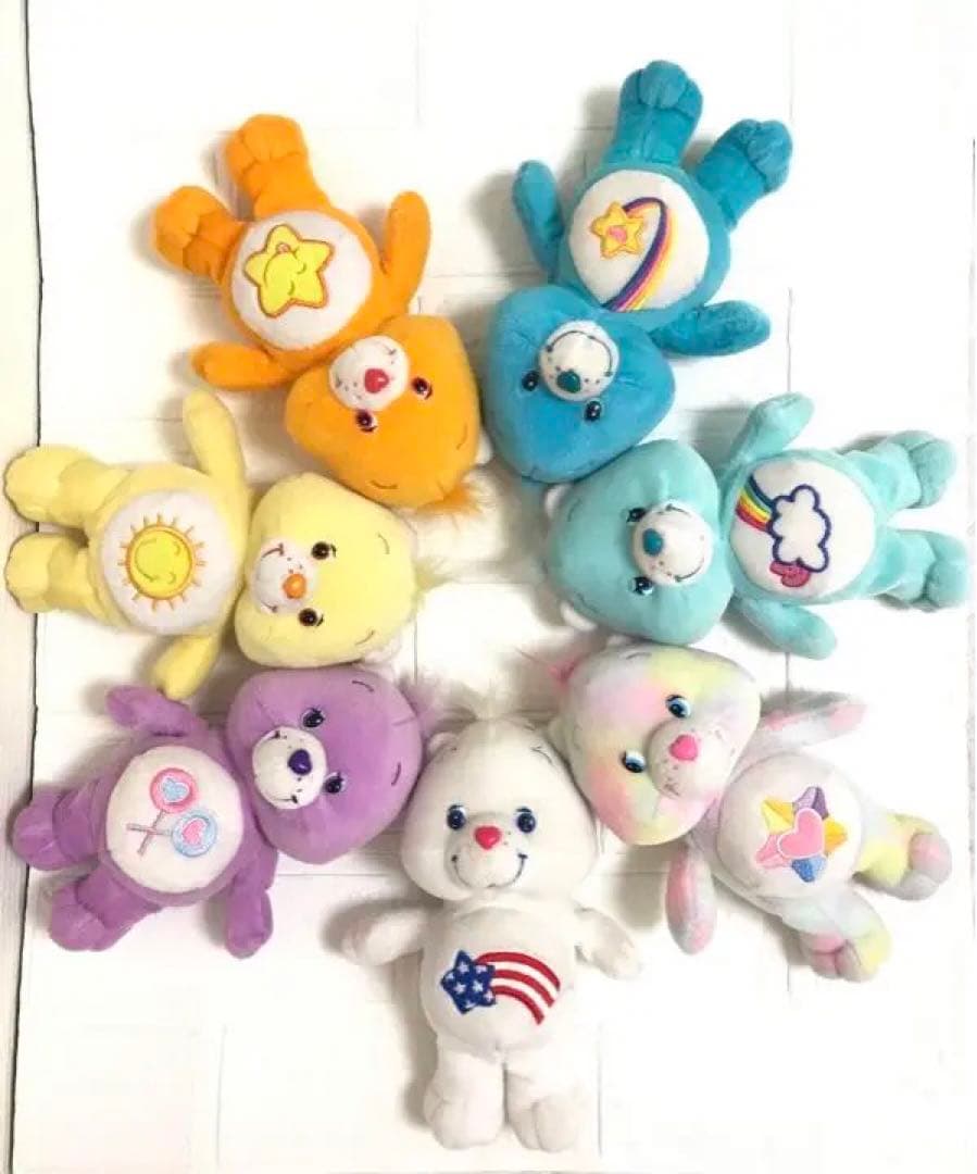 ヴィンテージ　Care Bears 20周年記念　アメリカケアベア　ぬいぐるみ