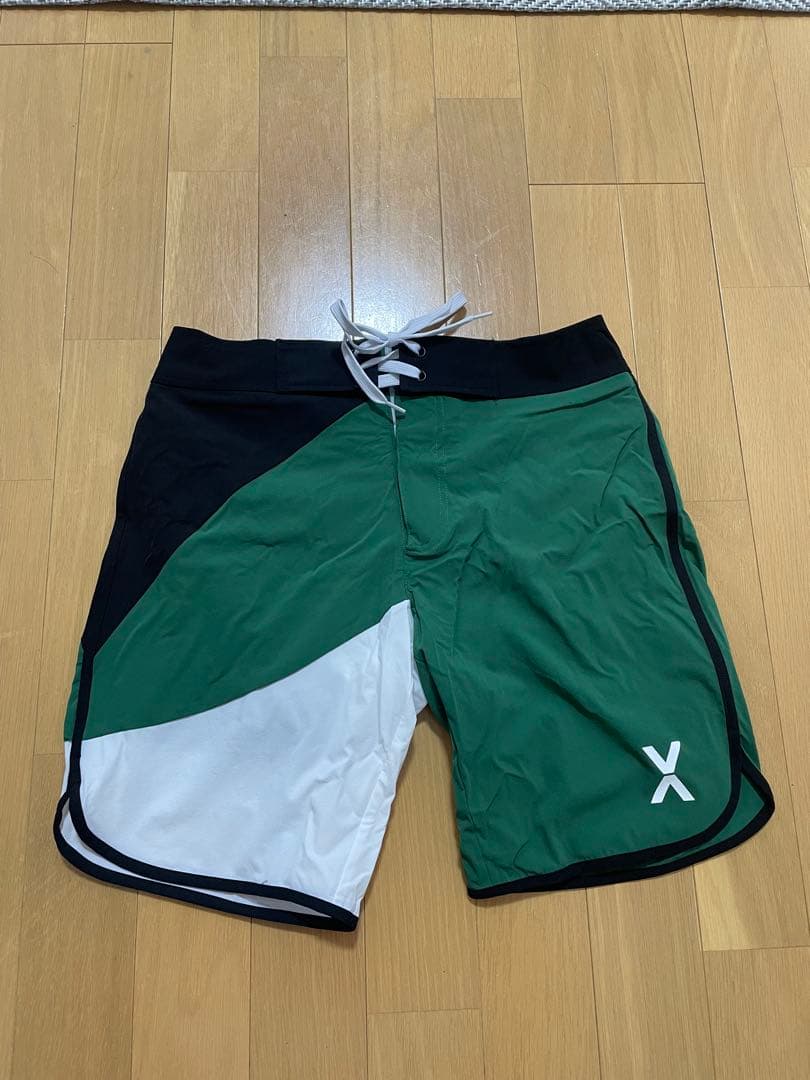 【寺島諒着用】【希少モデル】VEATM サーフパンツ Sサイズ グリーン