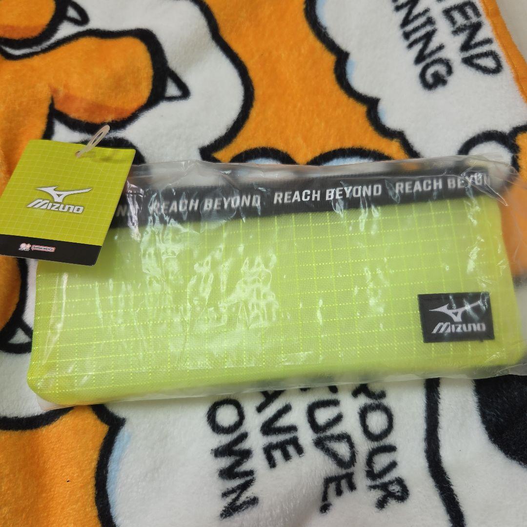 Mizuno イエローペンケース