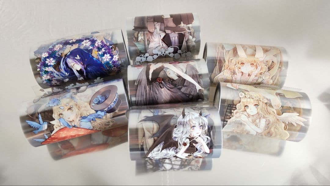 【中古】海外マスキングテープ 7つセット