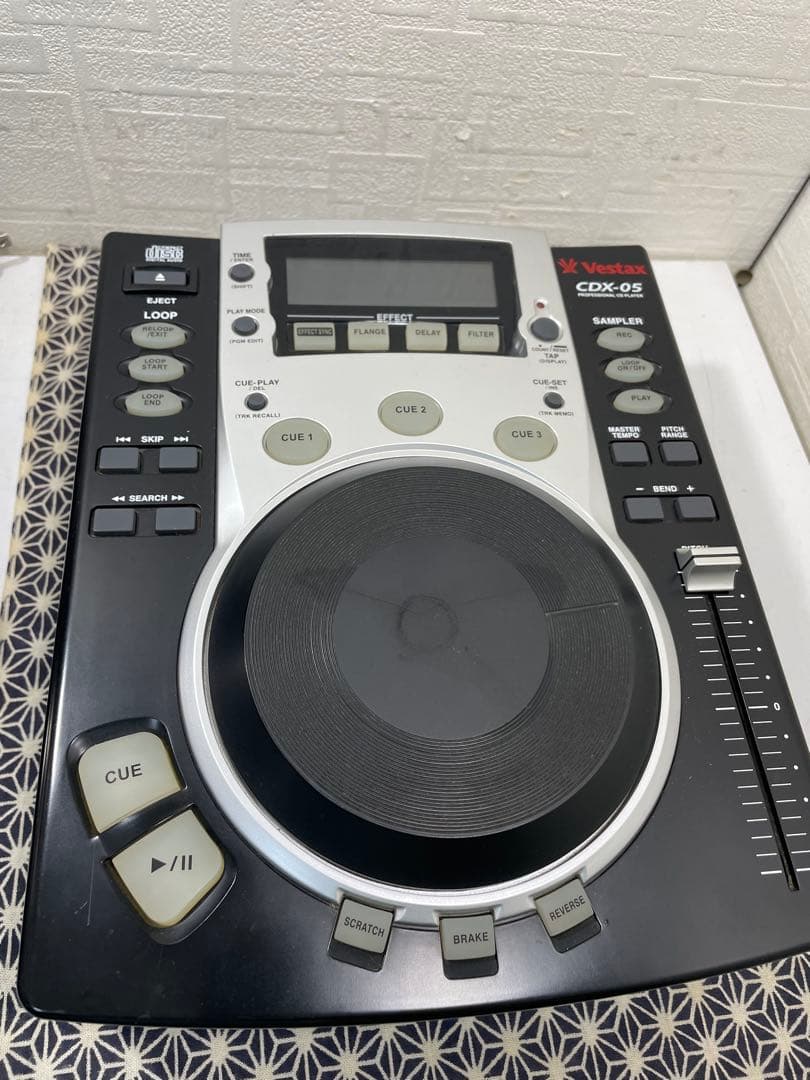 VESTAX ベスタクス　CDX-05 CDJ 純正電源ケーブル付属