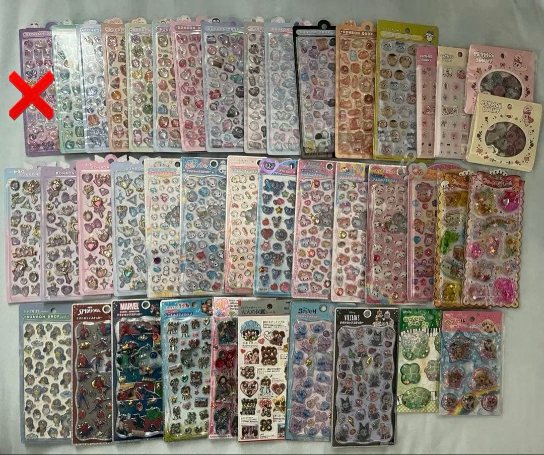 ボンボンドロップシール などまとめ売り 94点