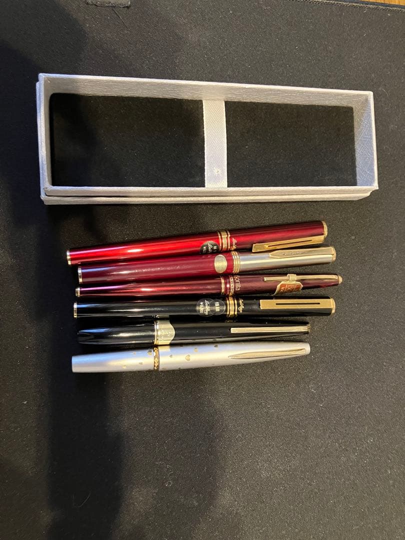 万年筆5本 ペン先K14x5 K18x1