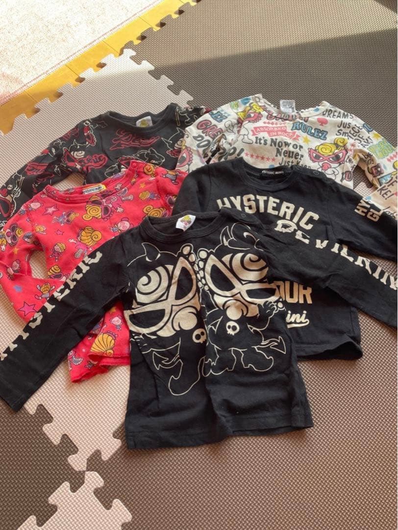 ヒステリックミニ　ロンT 5枚セット