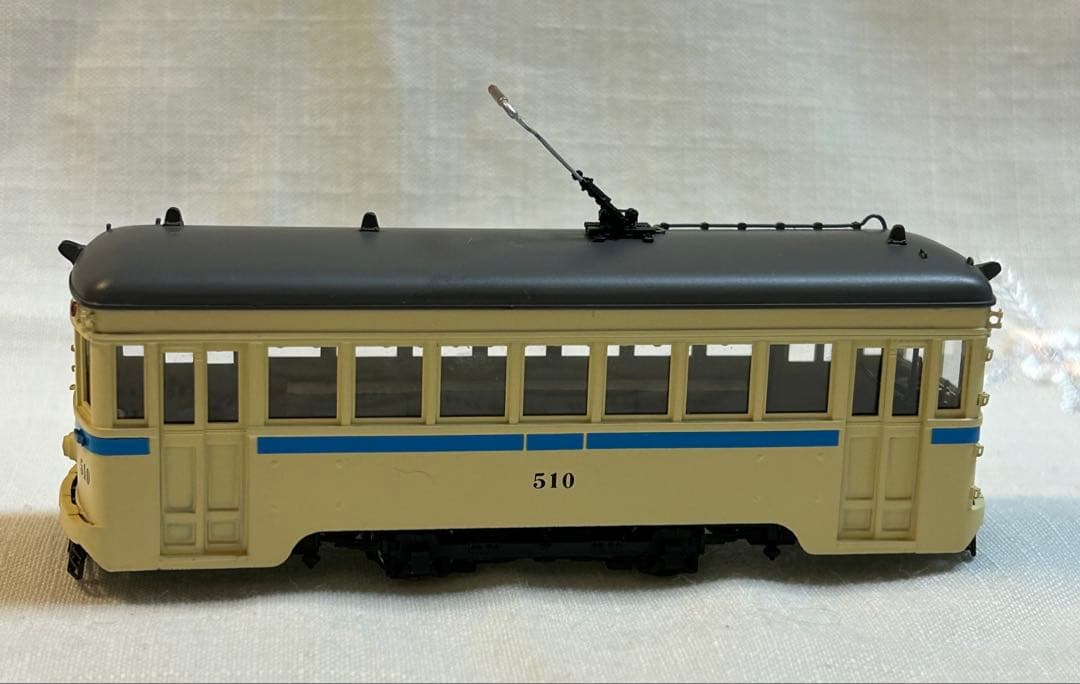け*じ様 HOゲージ クマタ貿易　路面電車シリーズ 横浜市電500形 完成品