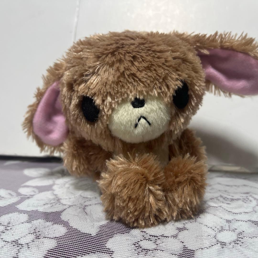 未使用③❤️ シュガーバニーズ フレンド 動く ぬいぐるみ うなずき くろうさ