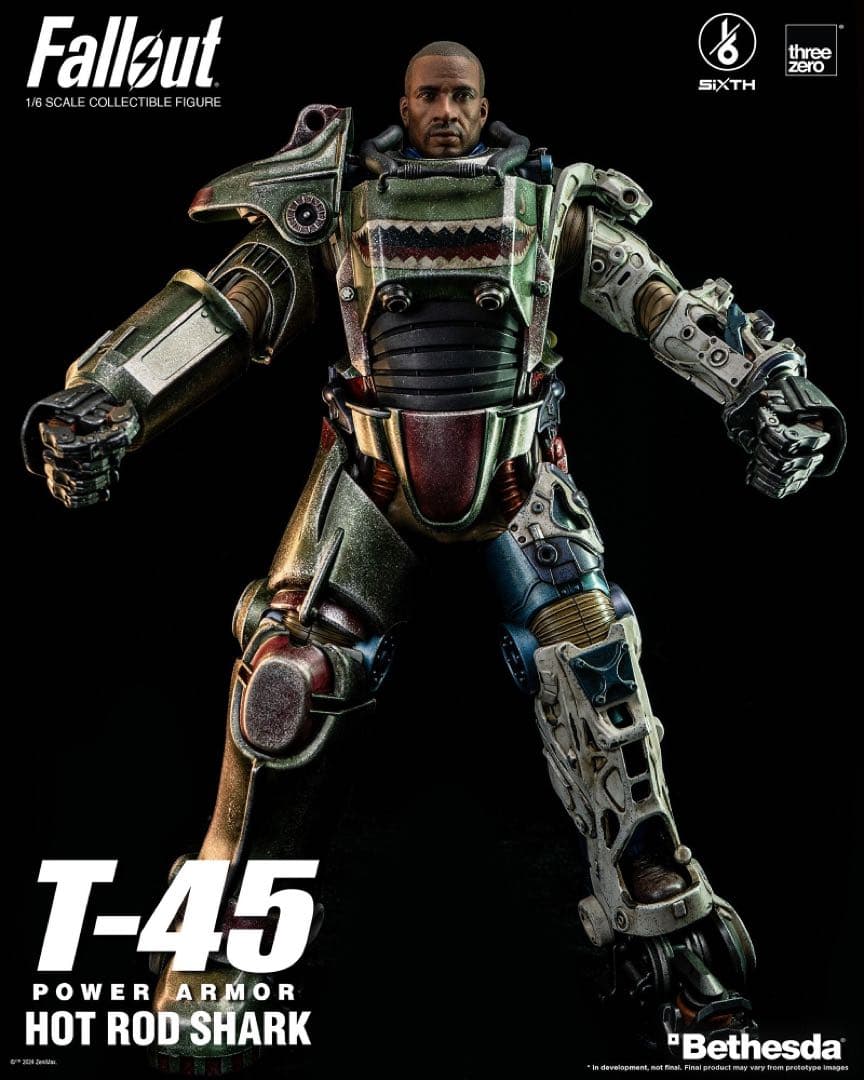 ⚫︎フォールアウト1/6T-45ホットロードシャークパワーアーマー⚫︎