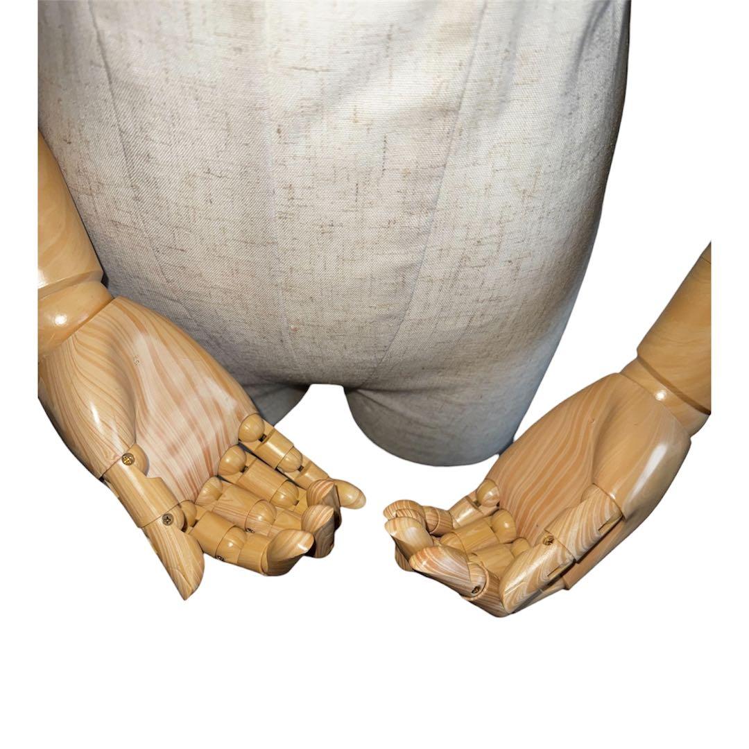 【美品】トルソー マネキン 女性 可動式アーム 指稼働 撮影 店舗什器