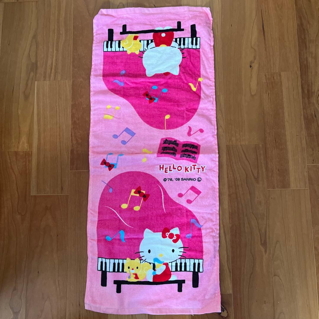 平成レトロ キティちゃん タオル５枚新品未使用