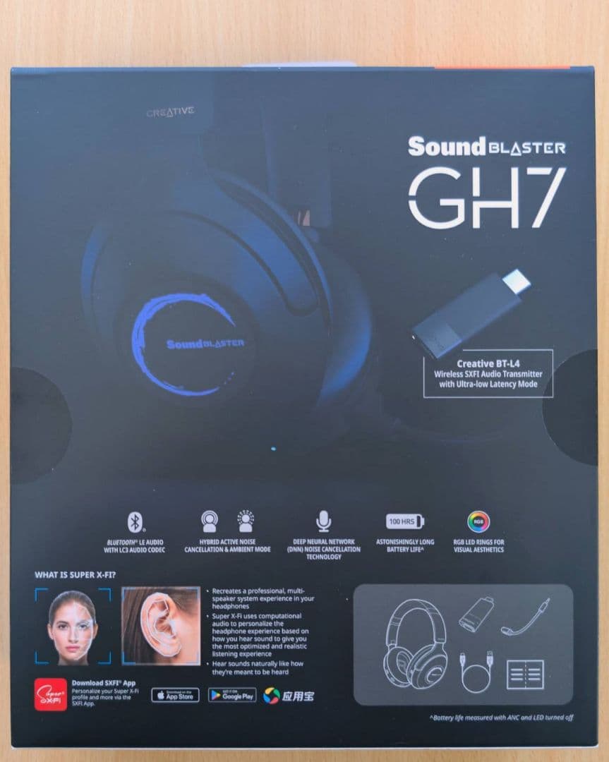 Creative Sound Blaster GH7 ゲーミングヘッドセット