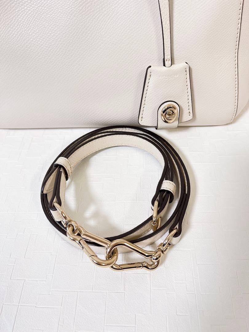 【美品】COACH コーチ ショルダーバッグ 2WAY ハンドバッグ キーリング