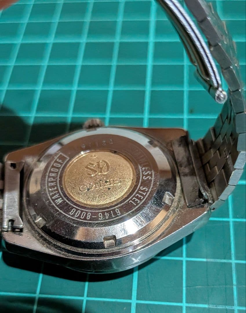 A*Y様 グランドセイコー　ハイビート36000 6146-8000 ジャンク品