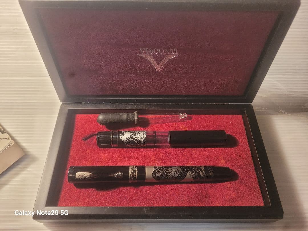 Visconti 万年筆 セット インクボトル付き
