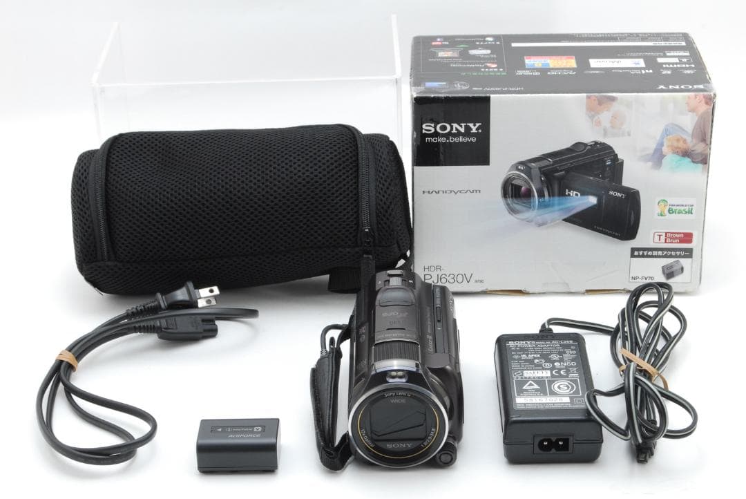 【元箱・美品】SONY Handycam HDR-PJ630V ビデオカメラ