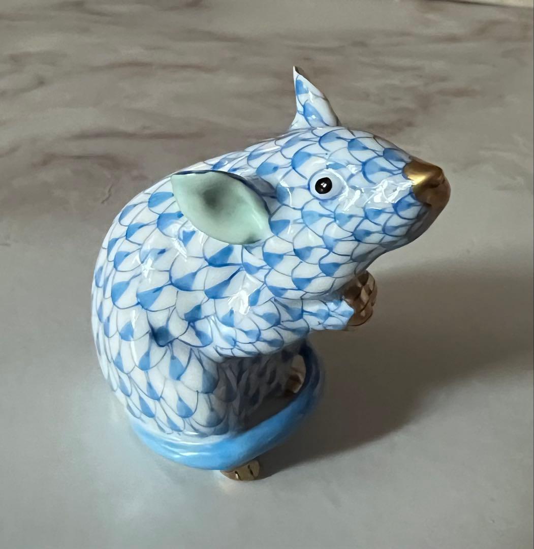 Her end ヘレンド　干支フィギュリン　ねずみ