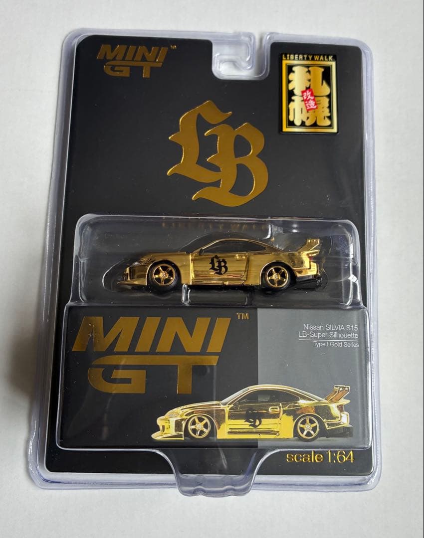 リバティウォーク ミニ LBWK ゴールド LBS15 札幌 ミニカー