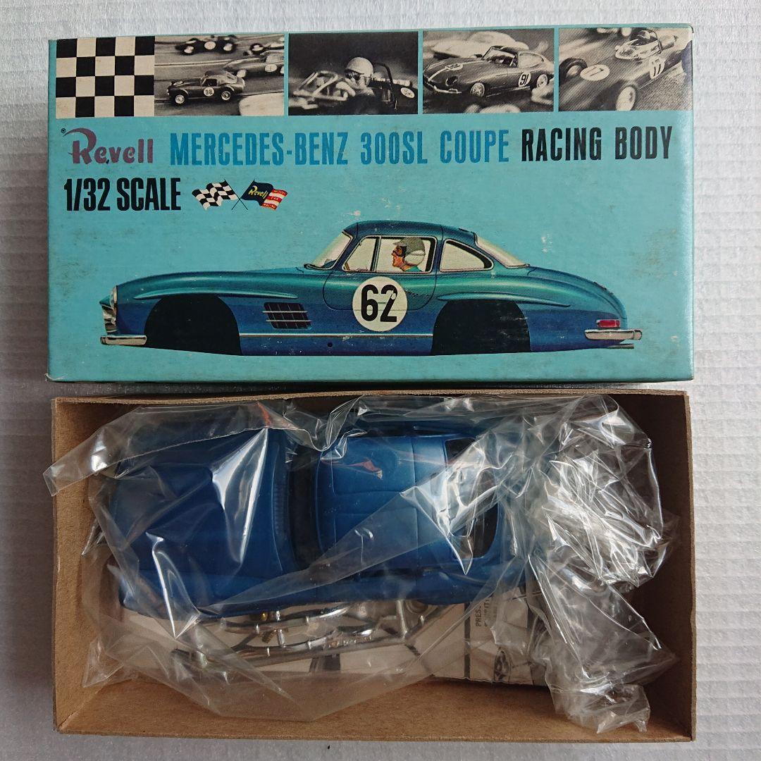 【激レア】60年代 レベル 1/32 ベンツ300SL スロットカー ボディ
