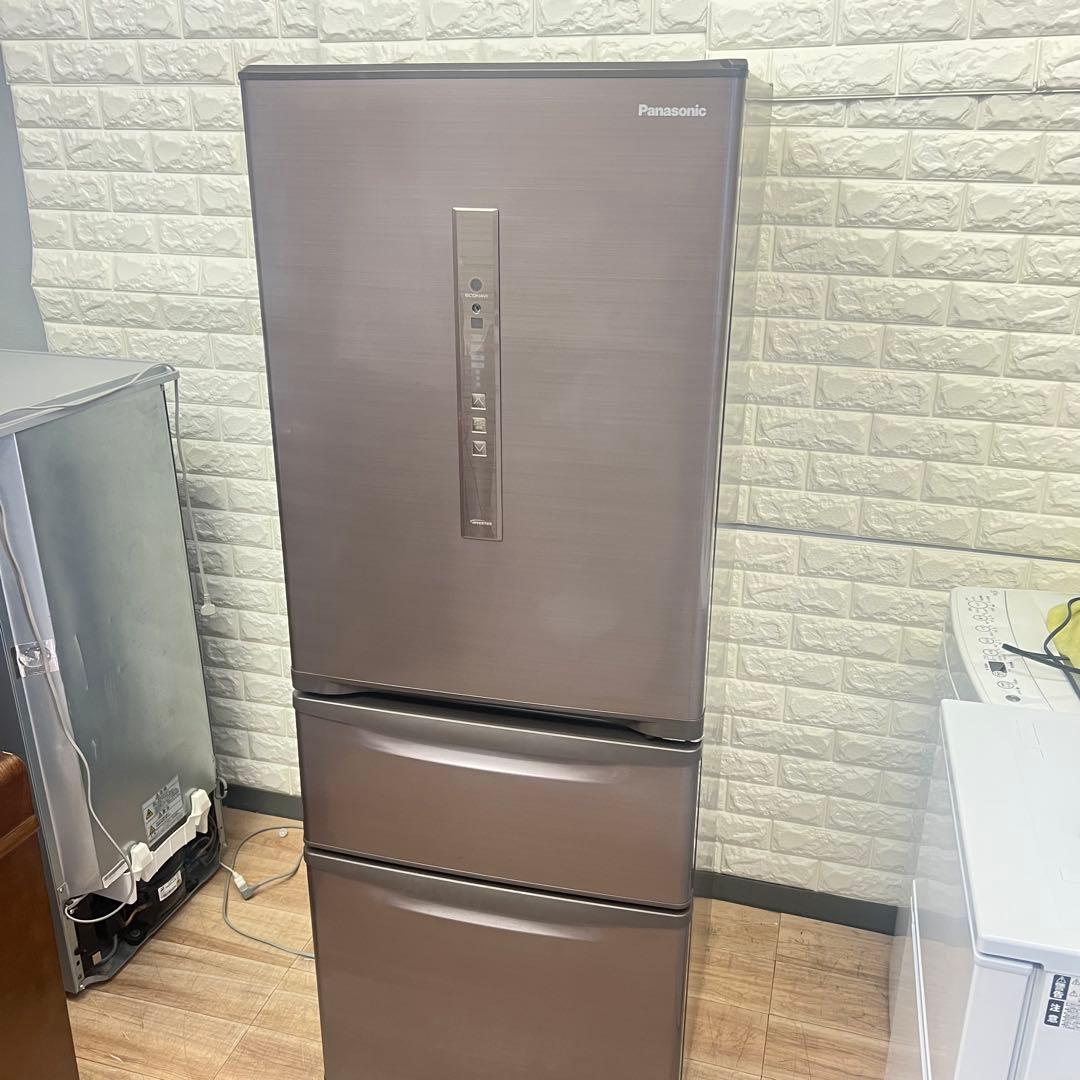 パナソニック 冷蔵庫 自動製氷付　NR-C32FM-T 315L