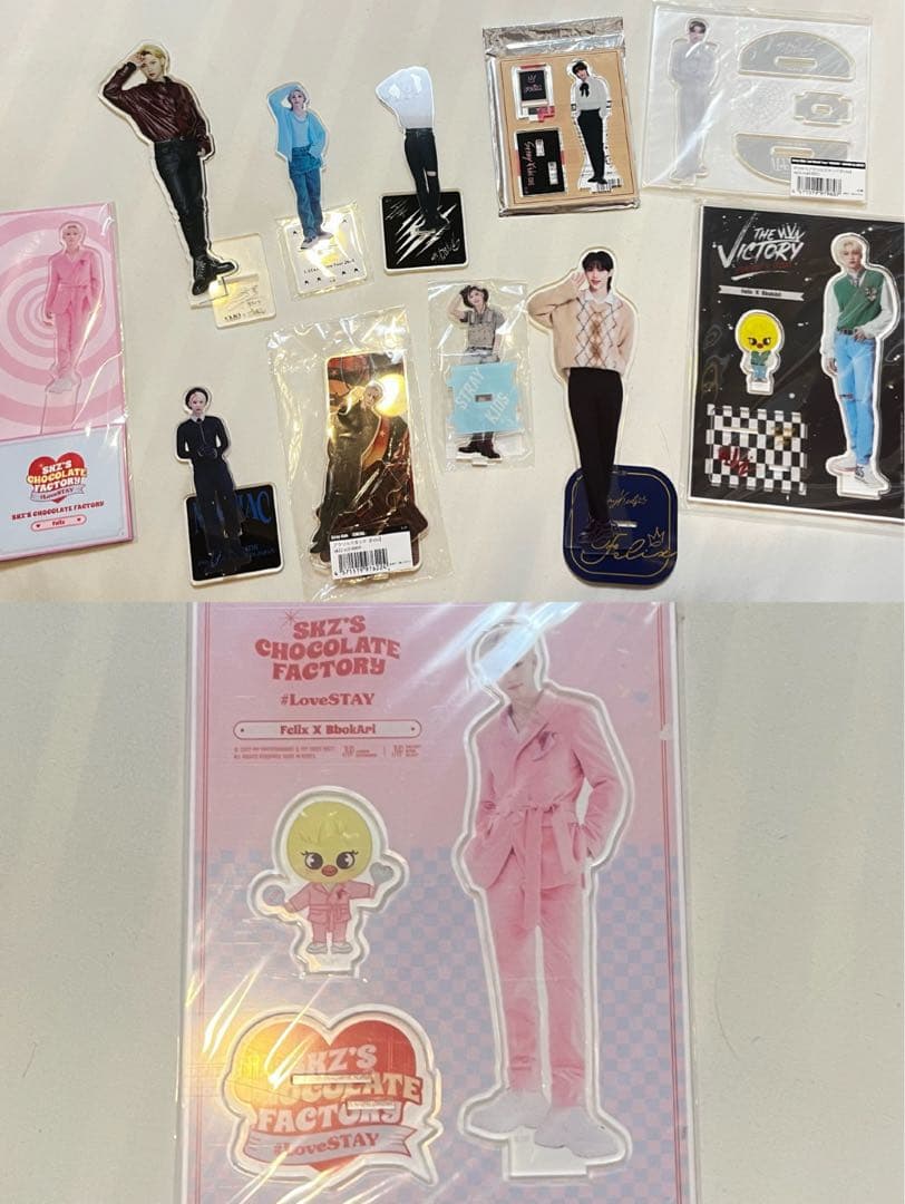 スキズ フィリックス アクリルスタンド アクスタ クリオ ペンミ カフェ ビッグ