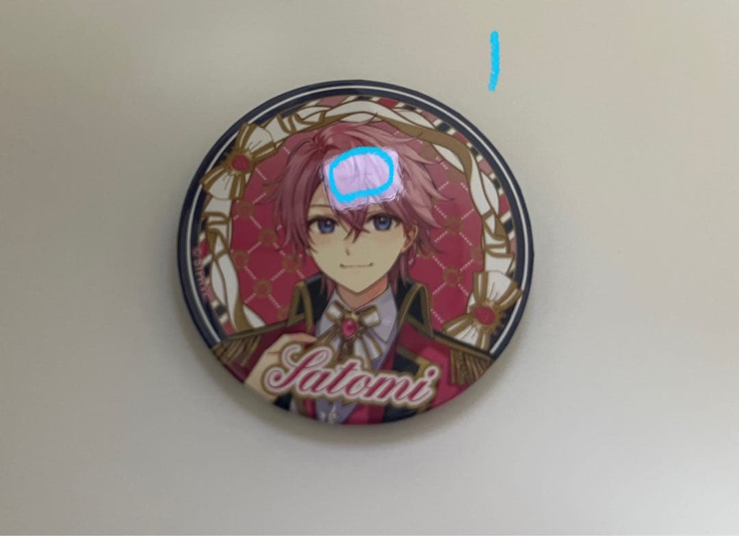 すとぷり　缶バッチ　さとみくん④