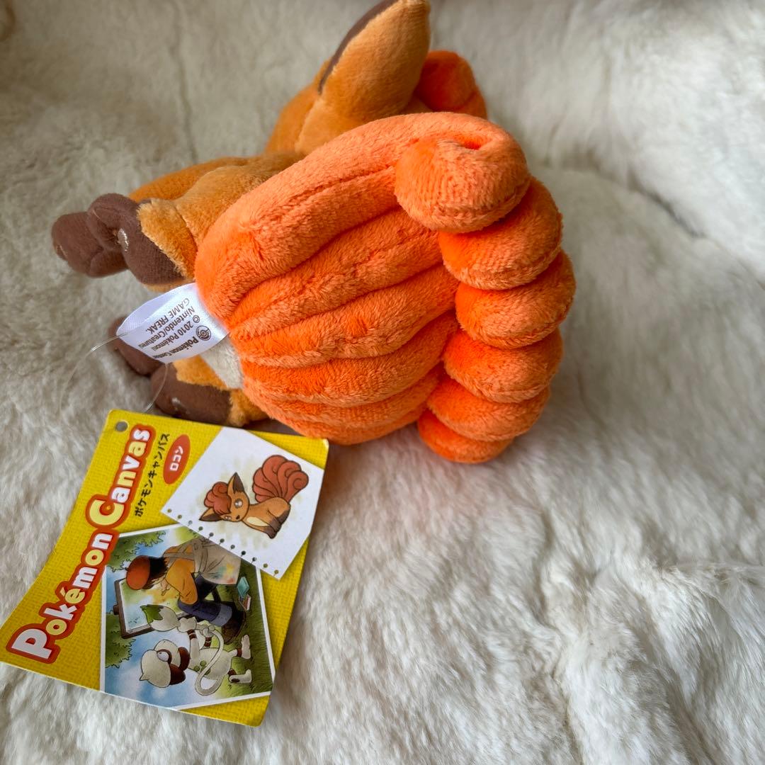 ポケモンセンター　ロコン　キャンバス　ぬいぐるみ