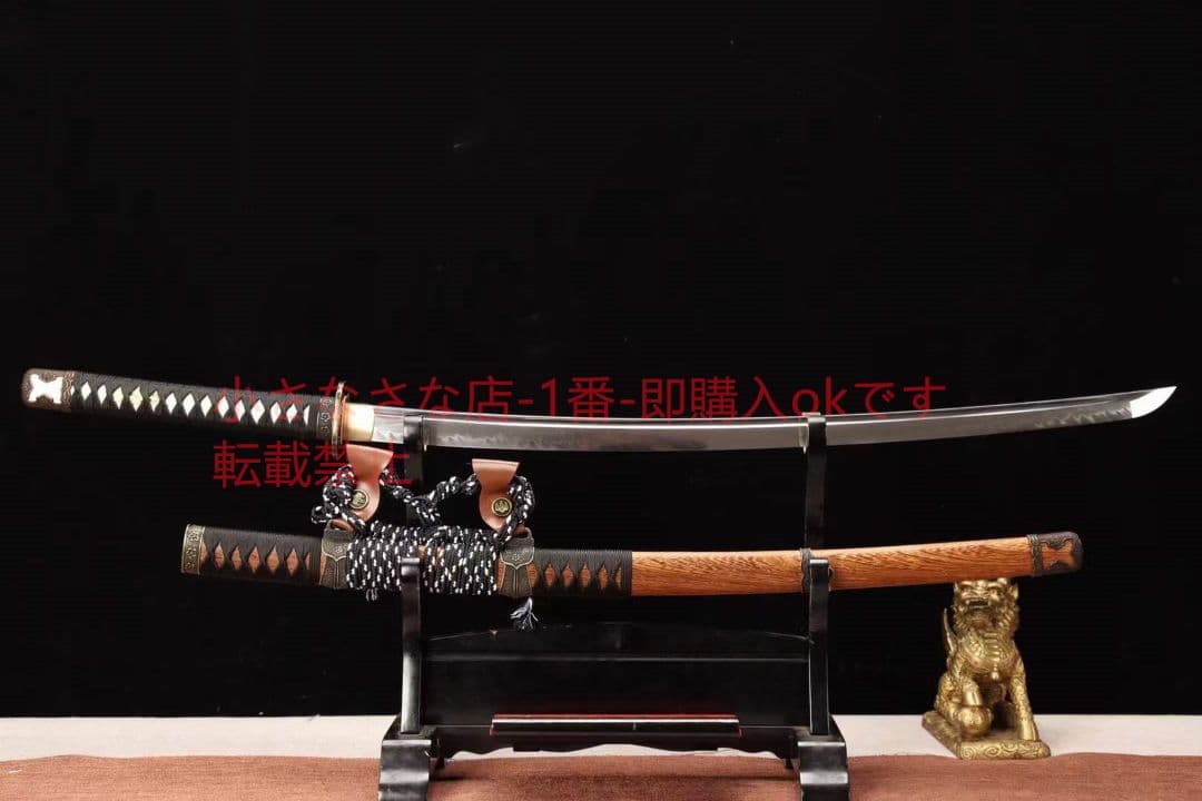 26寸T10焼刃シリーズ鋭利版花梨木一帰墟太刀 古兵器  日本刀 模造刀 居合刀